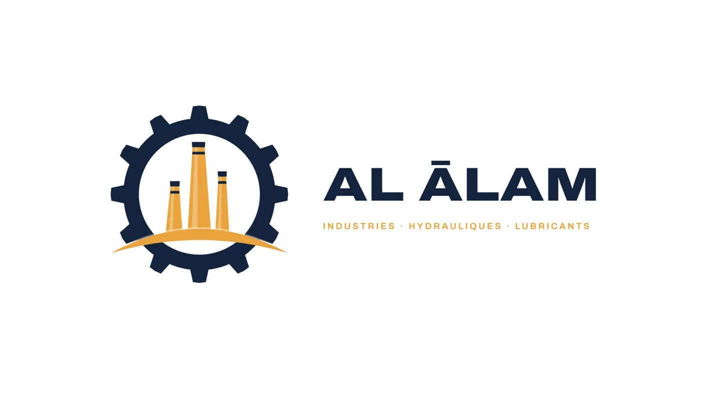 Al Ālam – Logo · industrie, hydraulique et lubrifiants