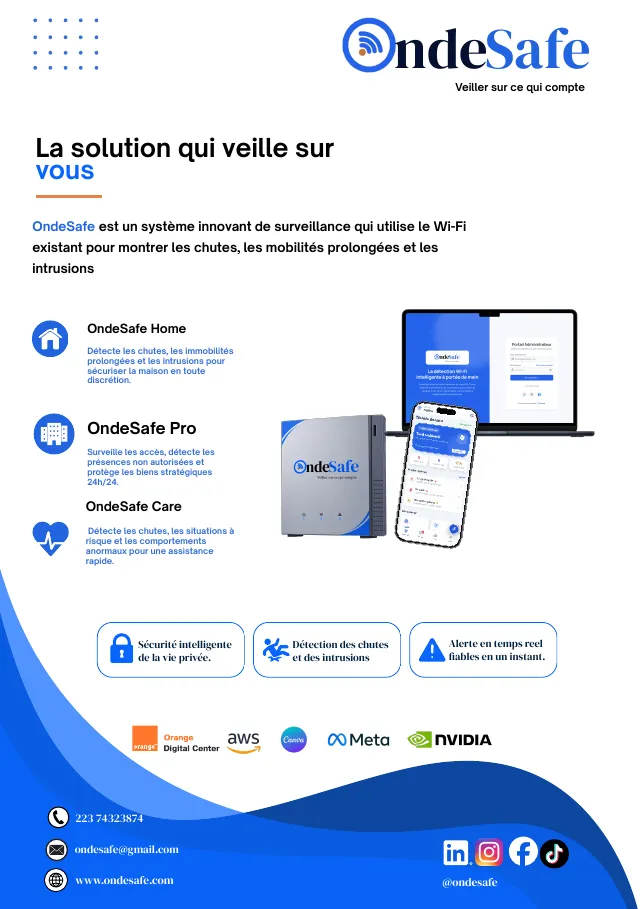 OndeSafe – Flyer Orange Summer Challenge 2026